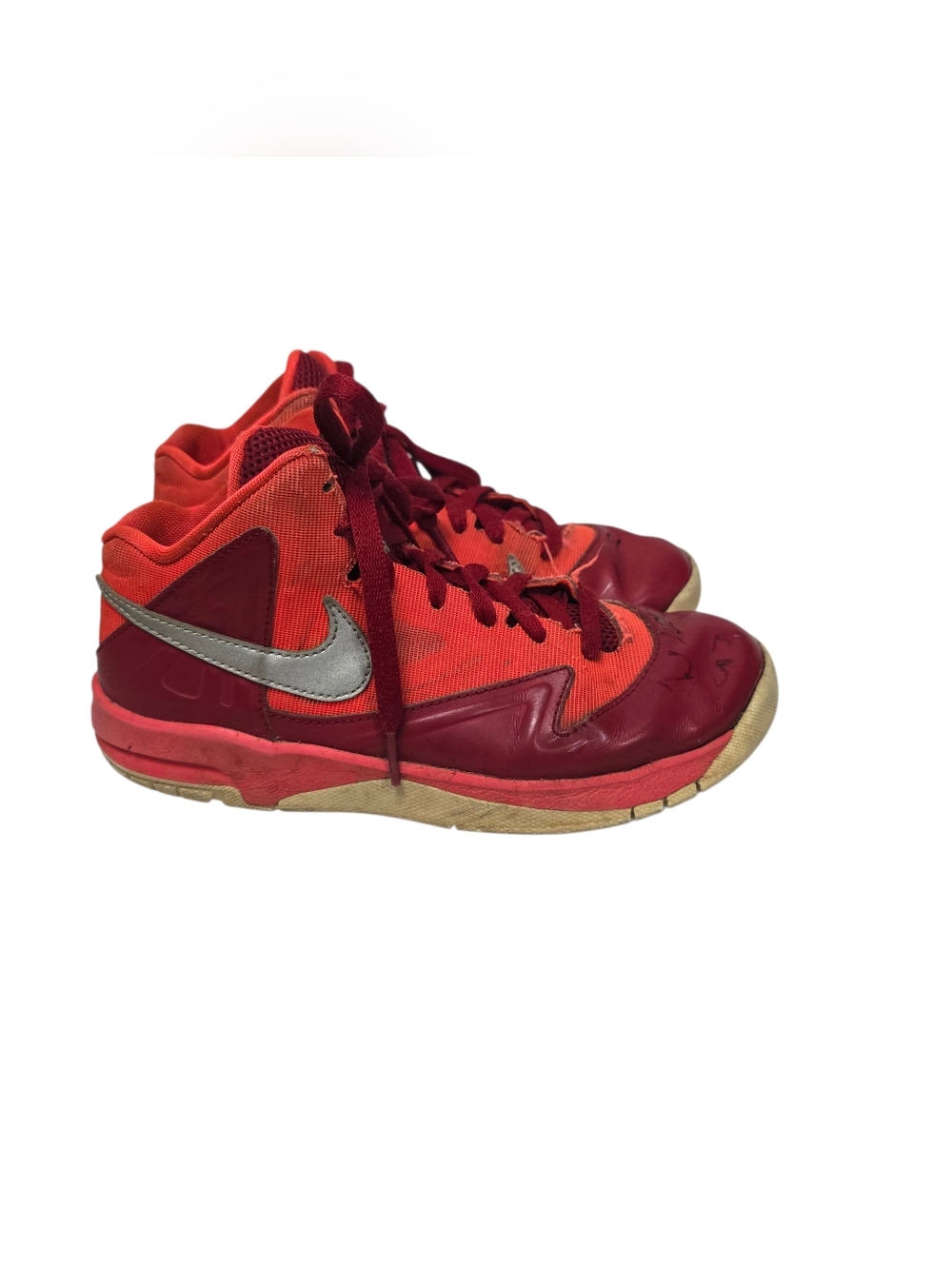 Nike Air Max Premiere GS Kids Size 3Y University Red Silver 703927-606 Rare